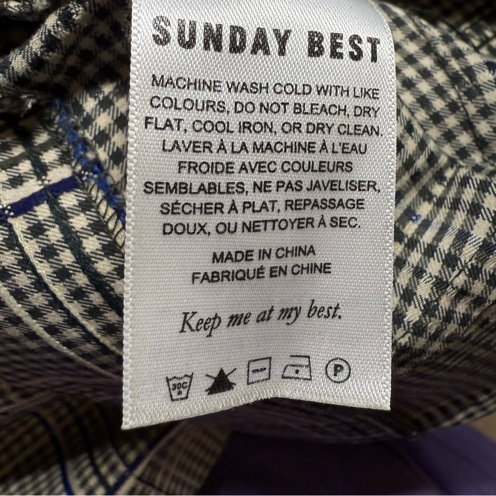 Sunday Best - Plaid Button-Front Skort - Size 4 - Picture 5 of 6